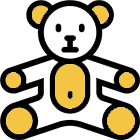 テディベアのイラスト